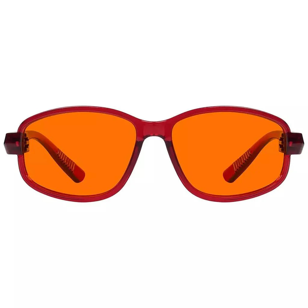 100% Blue Light Blocking Metalless Screwless Glasses for Sleep