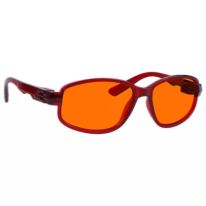 100% Blue Light Blocking Metalless Screwless Glasses for Sleep