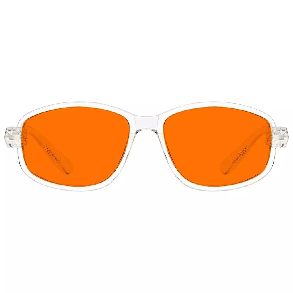 100% Blue Light Blocking Metalless Screwless Glasses for Sleep