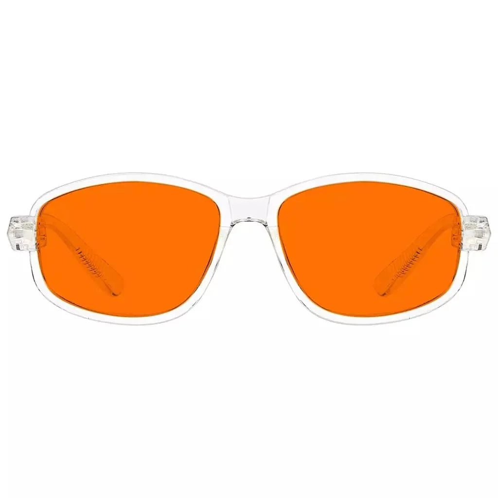 100% Blue Light Blocking Metalless Screwless Glasses for Sleep