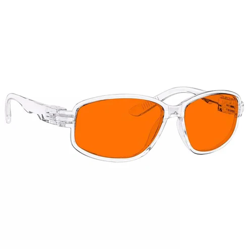 100% Blue Light Blocking Metalless Screwless Glasses for Sleep