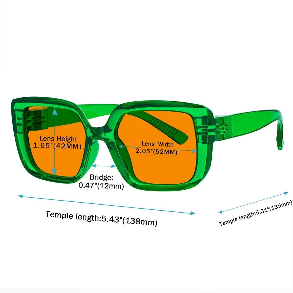 100% Blue Light Blocking Glasses Better Sleep Spring Hinge NR2014-B98