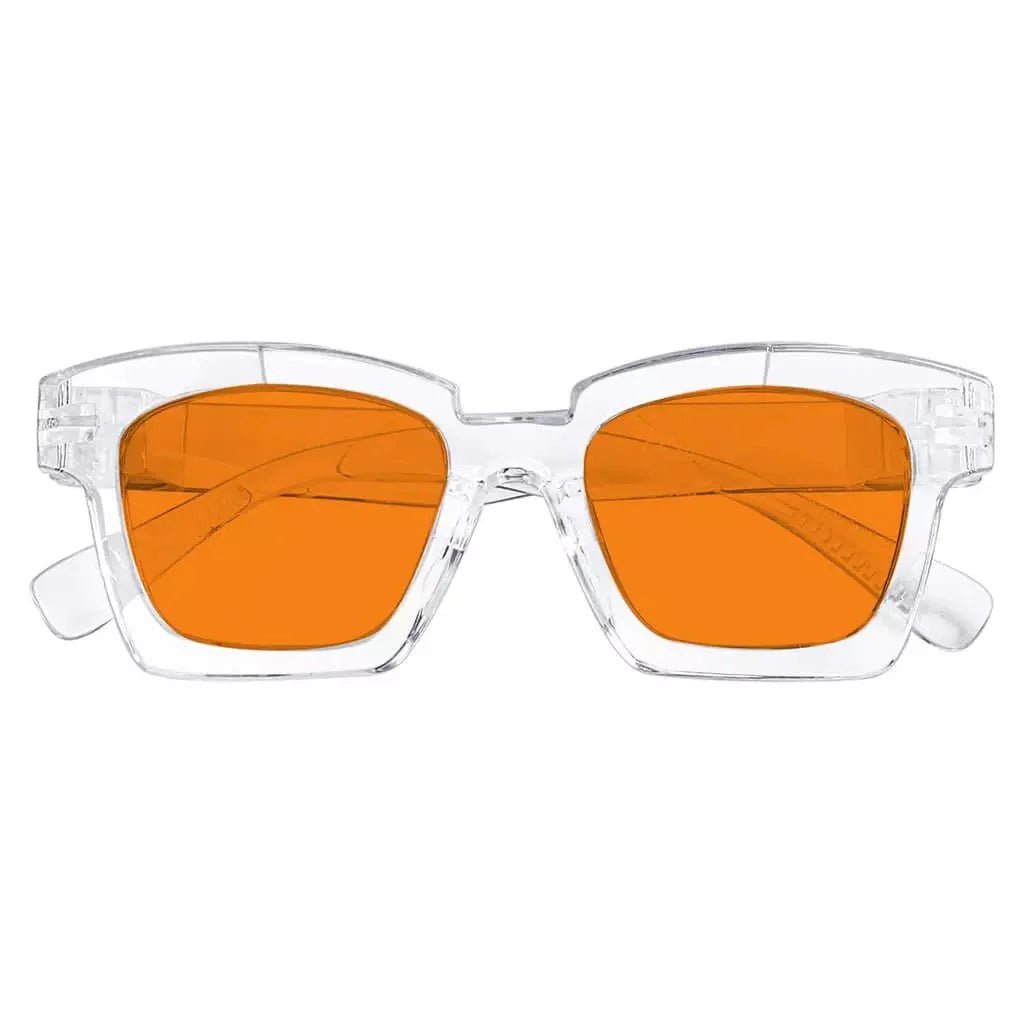 100% Blue Light Blocking Metalless Glasses for Sleep NR2019-B98