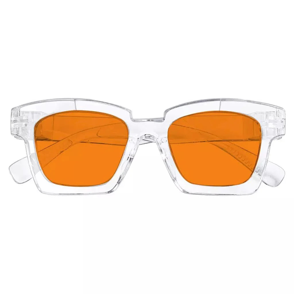 100% Blue Light Blocking Metalless Glasses for Sleep NR2019-B98