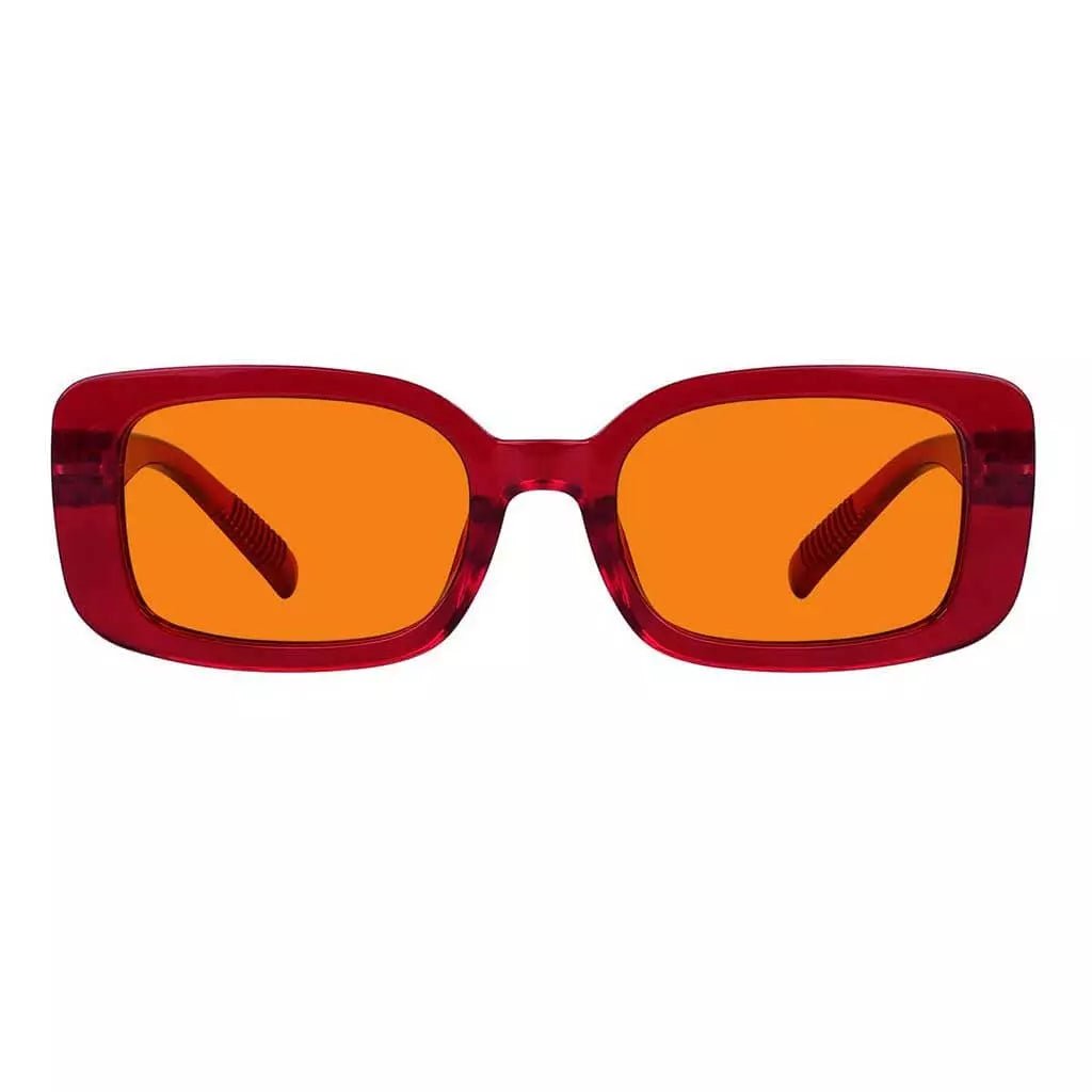 100% Blue Light Blocking Orange Glasses Metalless Screwless R2502-B98