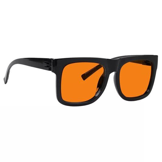 100% Blue Light Blocking Glasses Orange for?Sleep Eyeglasses R2316-B98