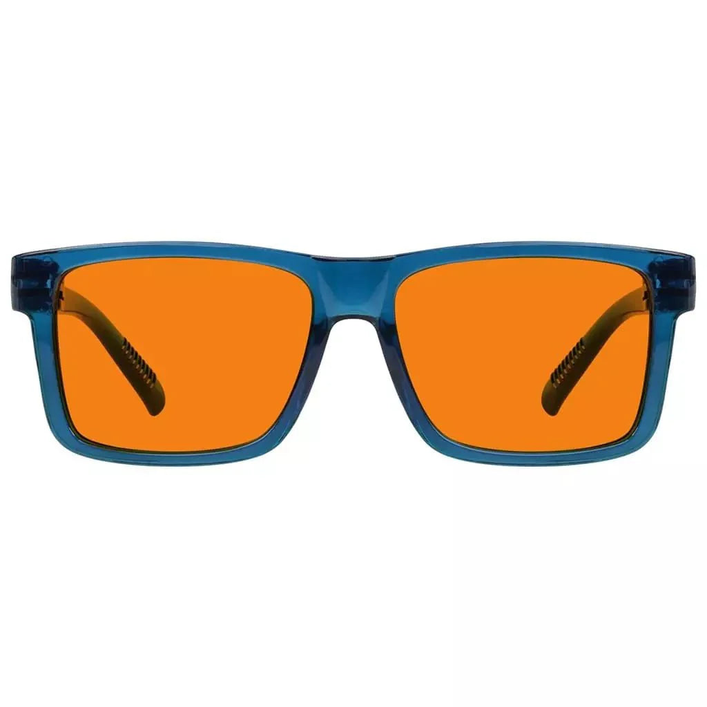 100% Blue Light Blocking Orange Lens Metalless Eyeglasses NR2142-B98