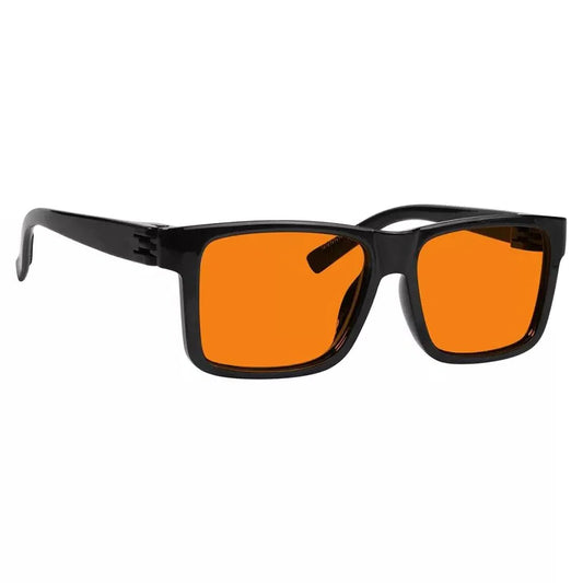 100% Blue Light Blocking Orange Lens Metalless Eyeglasses NR2142-B98