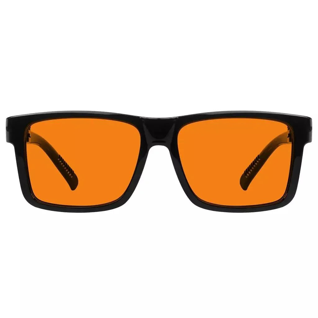 100% Blue Light Blocking Orange Lens Metalless Eyeglasses NR2142-B98