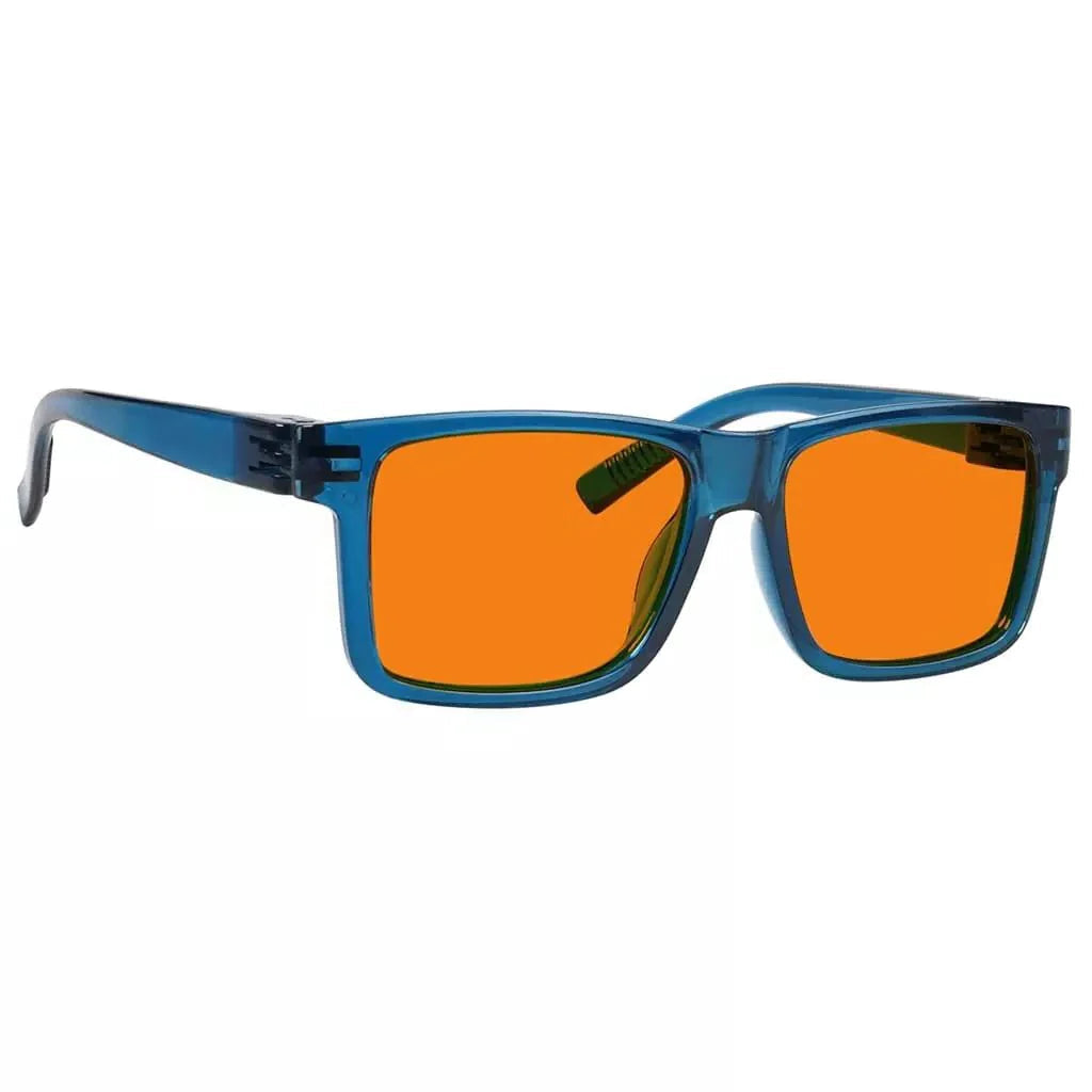 100% Blue Light Blocking Orange Lens Metalless Eyeglasses NR2142-B98