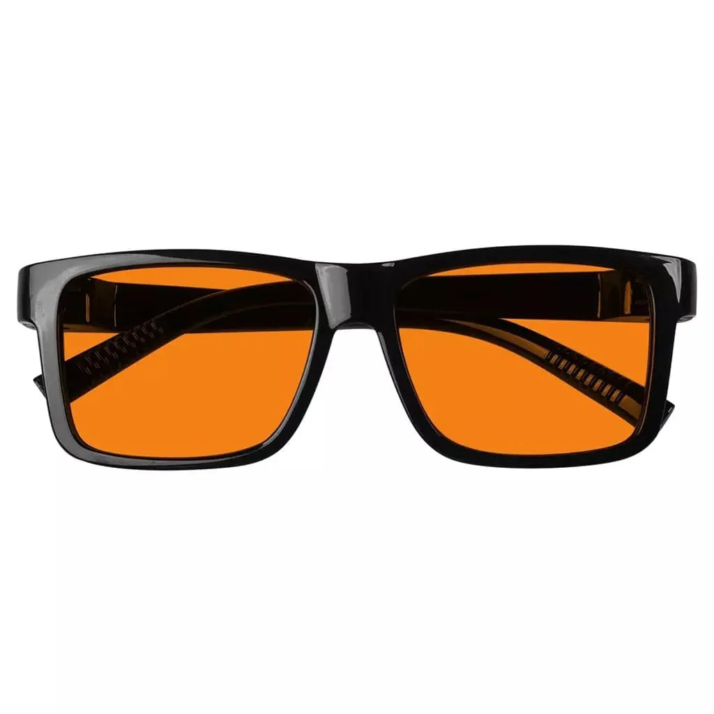 100% Blue Light Blocking Orange Lens Metalless Eyeglasses NR2142-B98