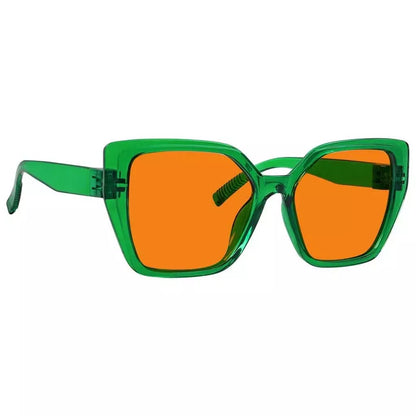 Cgccp 100% Blue Light Blocking Metalless Screwless Glasses Orange Tinted Lenses