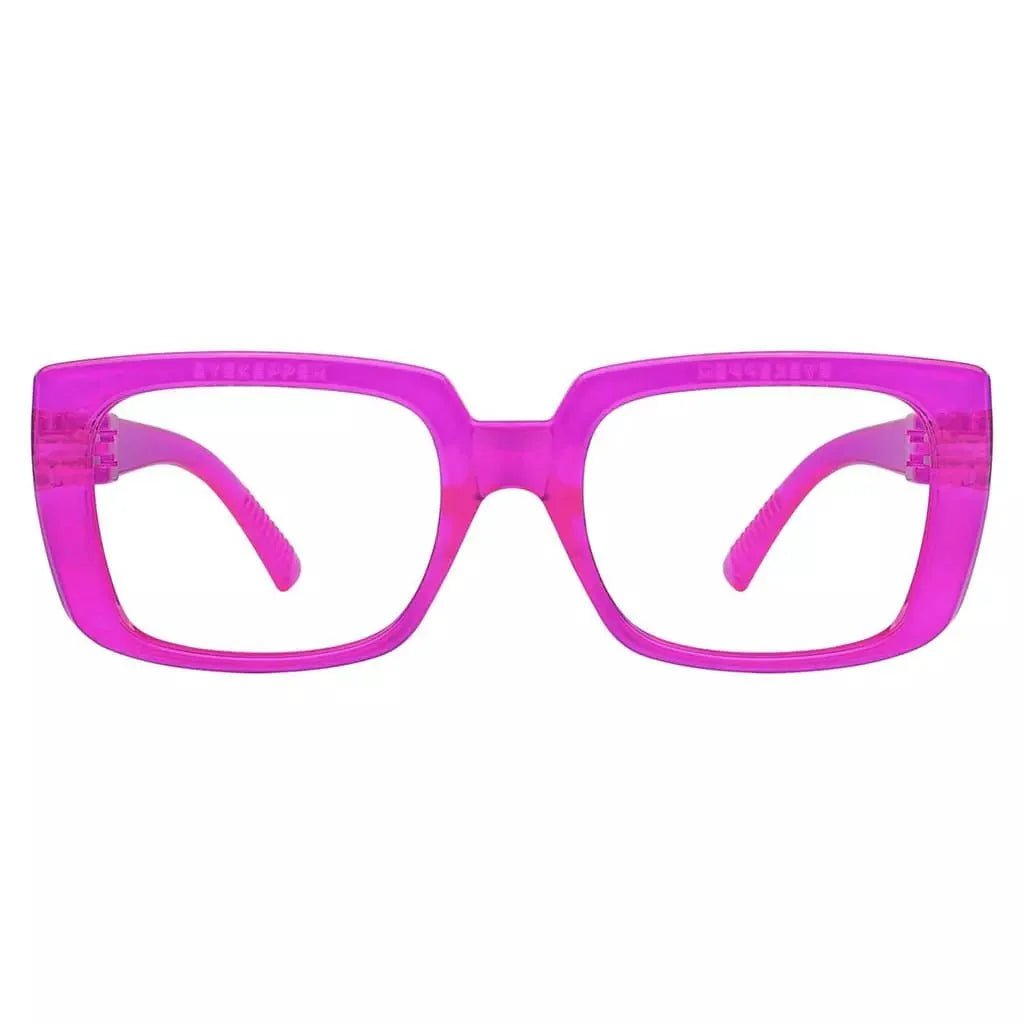 30% Blue Light Blocking Eyeglasses Screwless Metalless Spec NR9107-B15