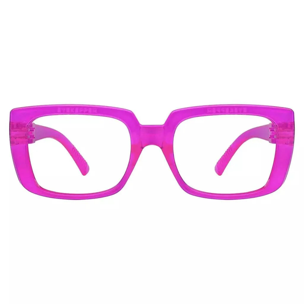 30% Blue Light Blocking Eyeglasses Screwless Metalless Spec NR9107-B15
