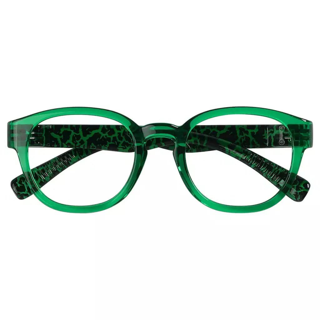 30% Blue Light Glasses Cracked Screwless Metalless Women