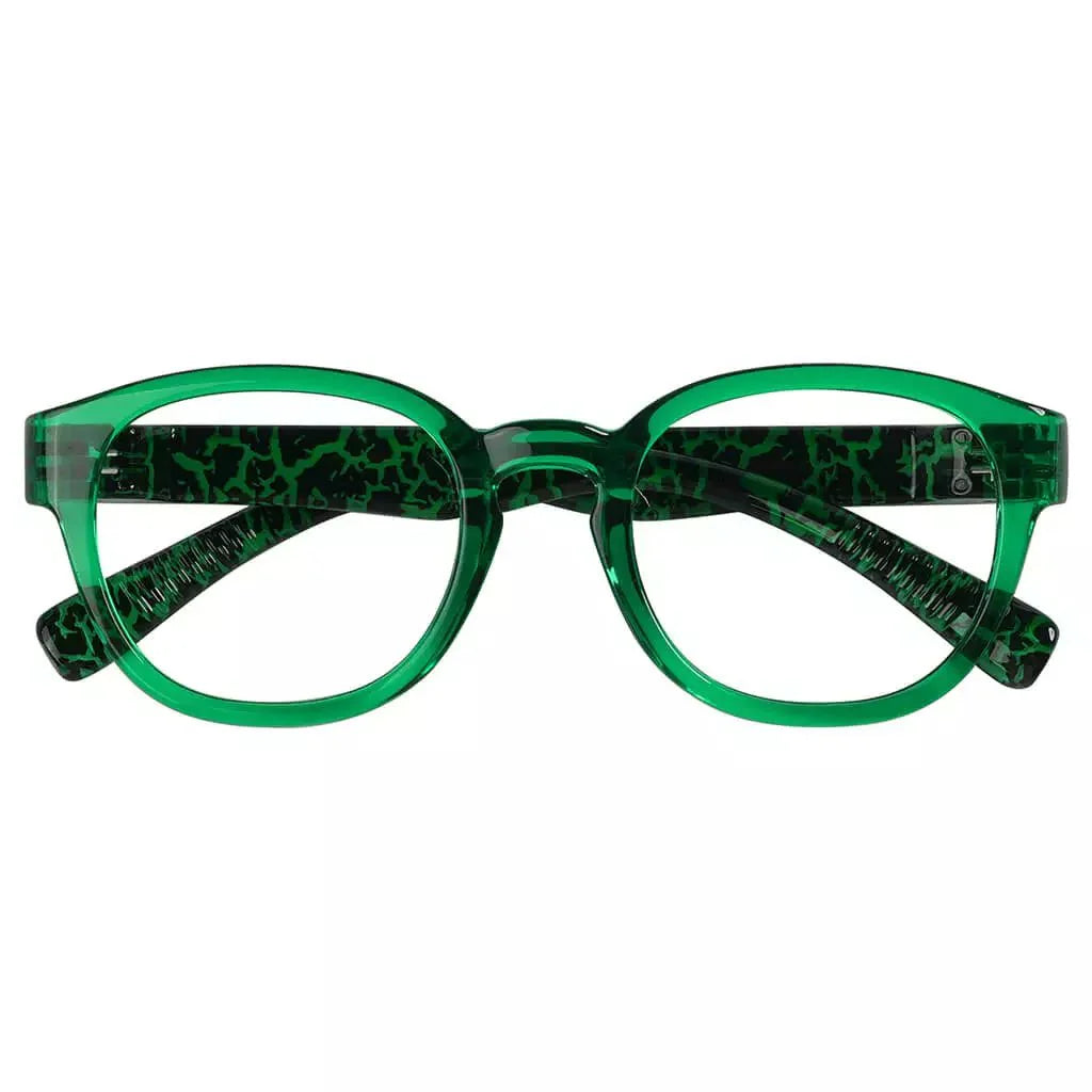 30% Blue Light Glasses Cracked Screwless Metalless Women