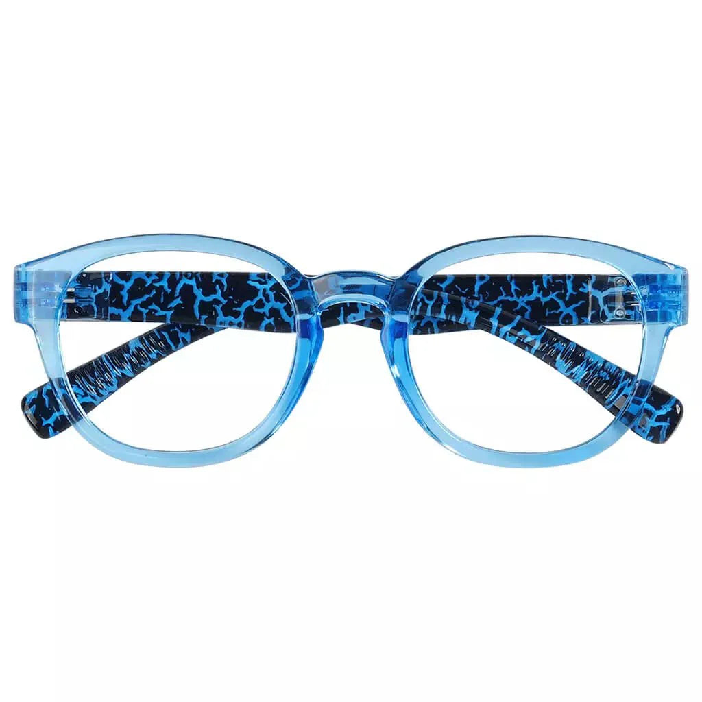 30% Blue Light Glasses Cracked Screwless Metalless Women