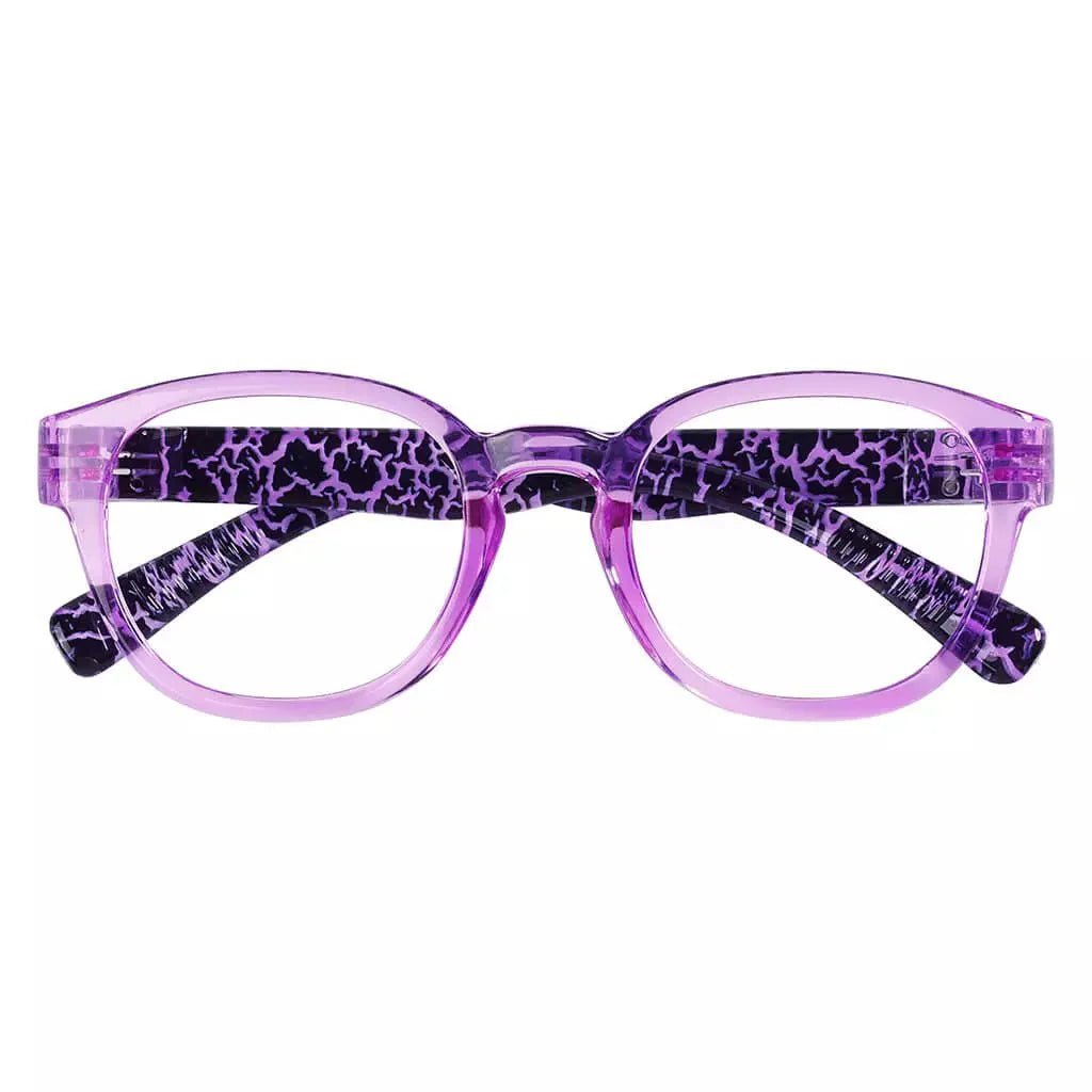 30% Blue Light Glasses Cracked Screwless Metalless Women