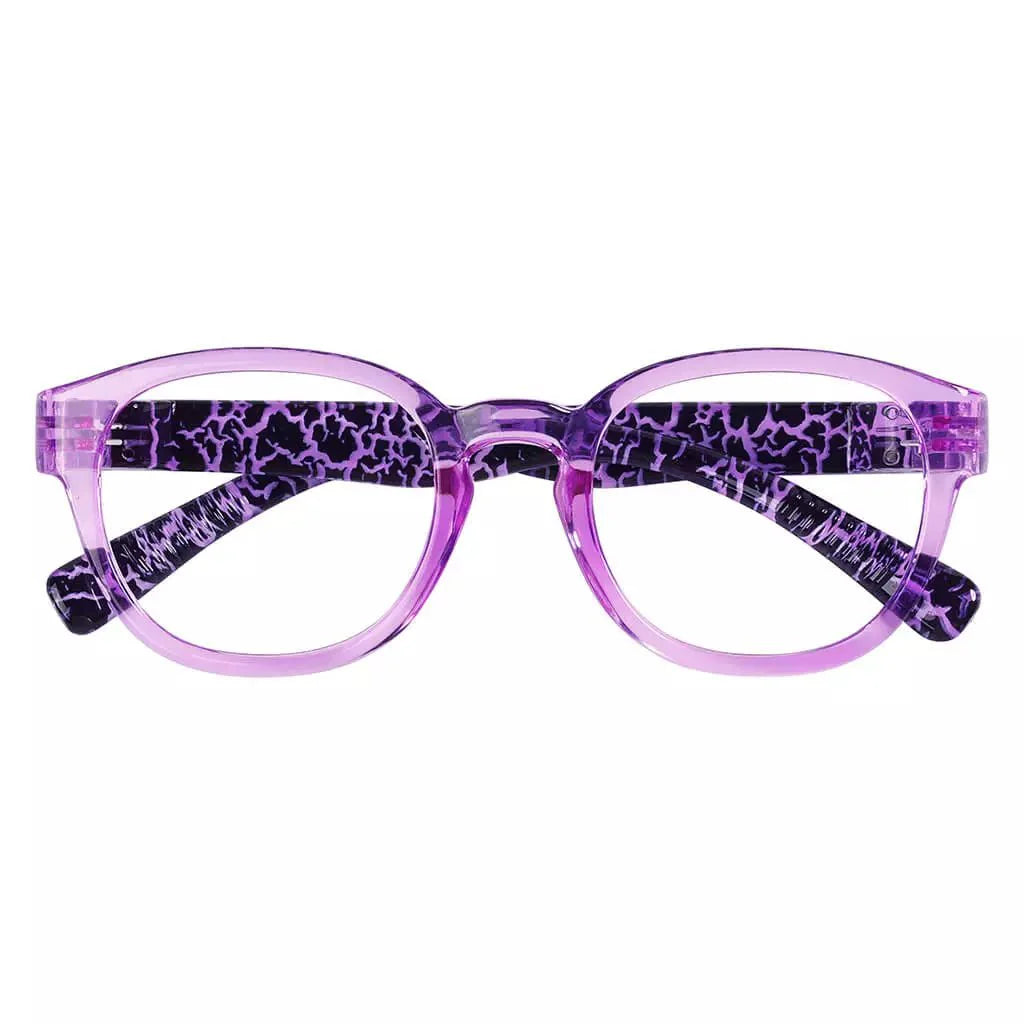 30% Blue Light Glasses Cracked Screwless Metalless Women