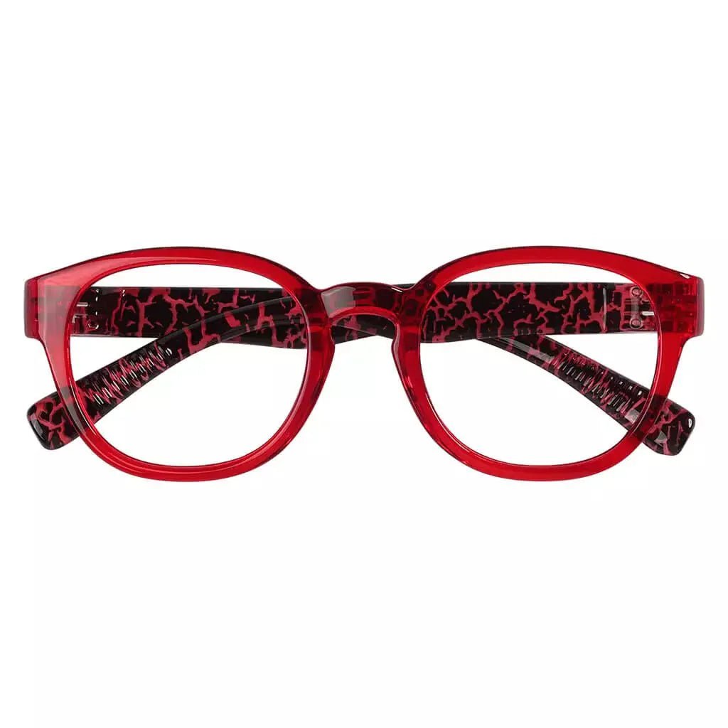 30% Blue Light Glasses Cracked Screwless Metalless Women