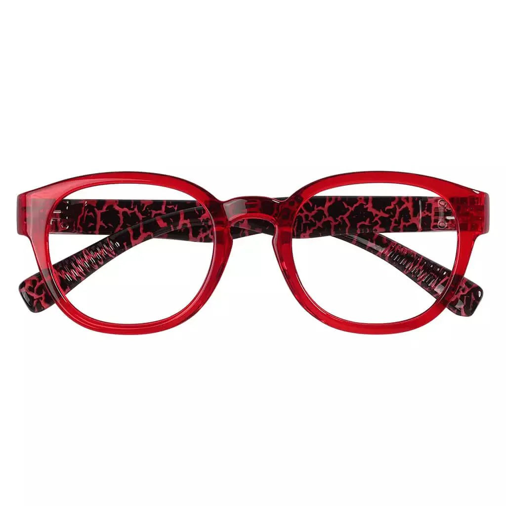 30% Blue Light Glasses Cracked Screwless Metalless Women