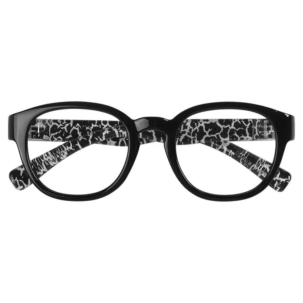 30% Blue Light Glasses Cracked Screwless Metalless Women