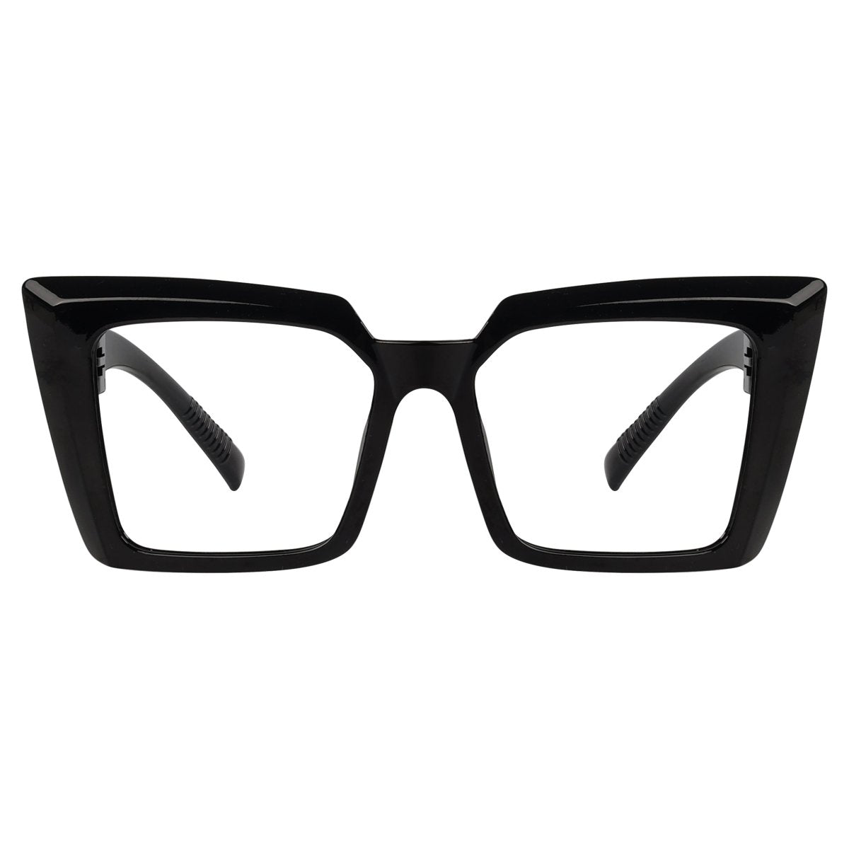 30% Blue Blocking Screwless Oversized Glasses Specs Women NR2141-B15