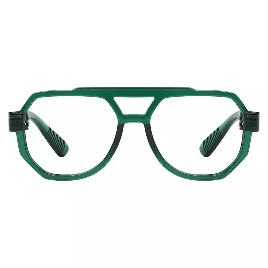 30% Blue Light Blocking Pilot Metalless Eyeglasses Glasses NR2309-B15