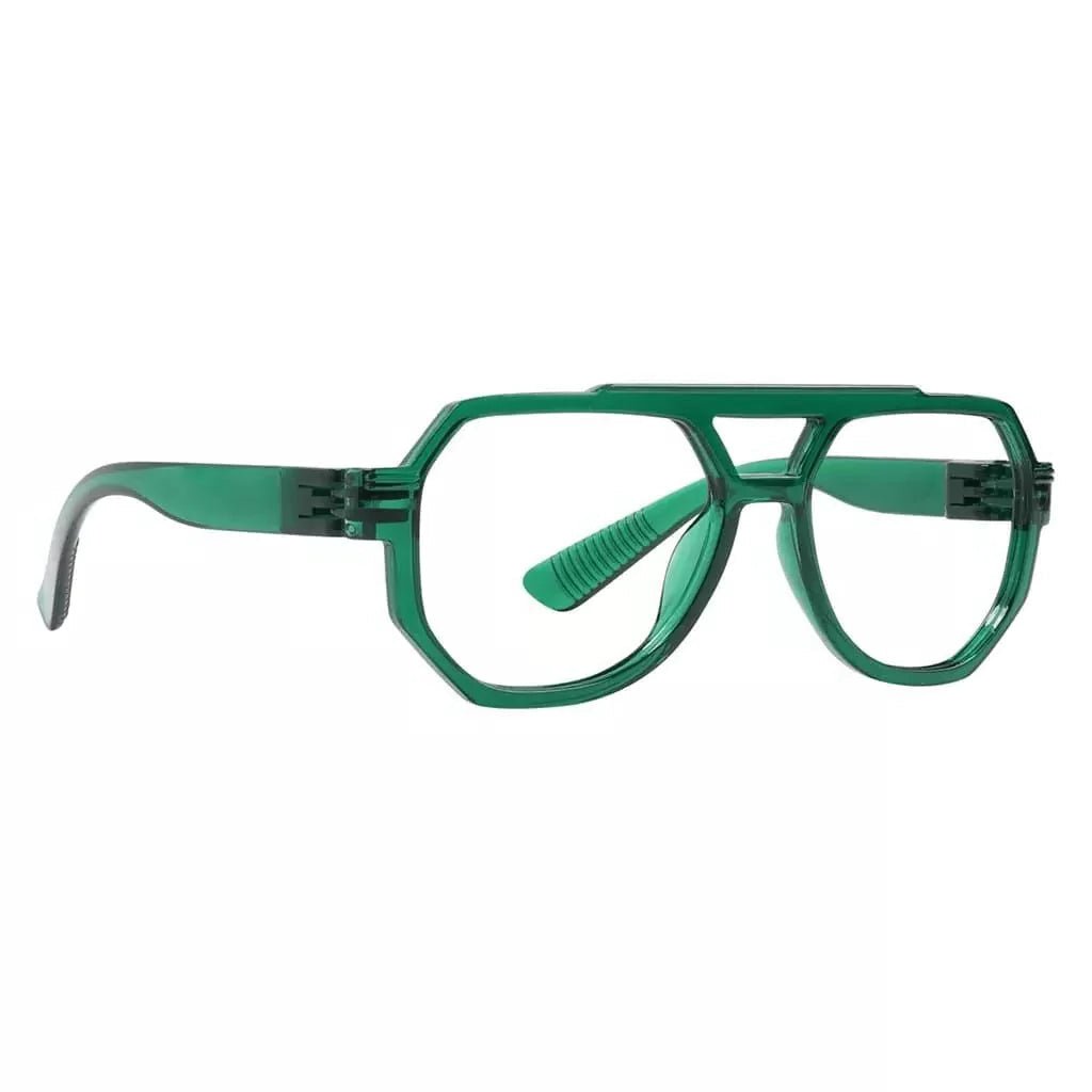 30% Blue Light Blocking Pilot Metalless Eyeglasses Glasses NR2309-B15