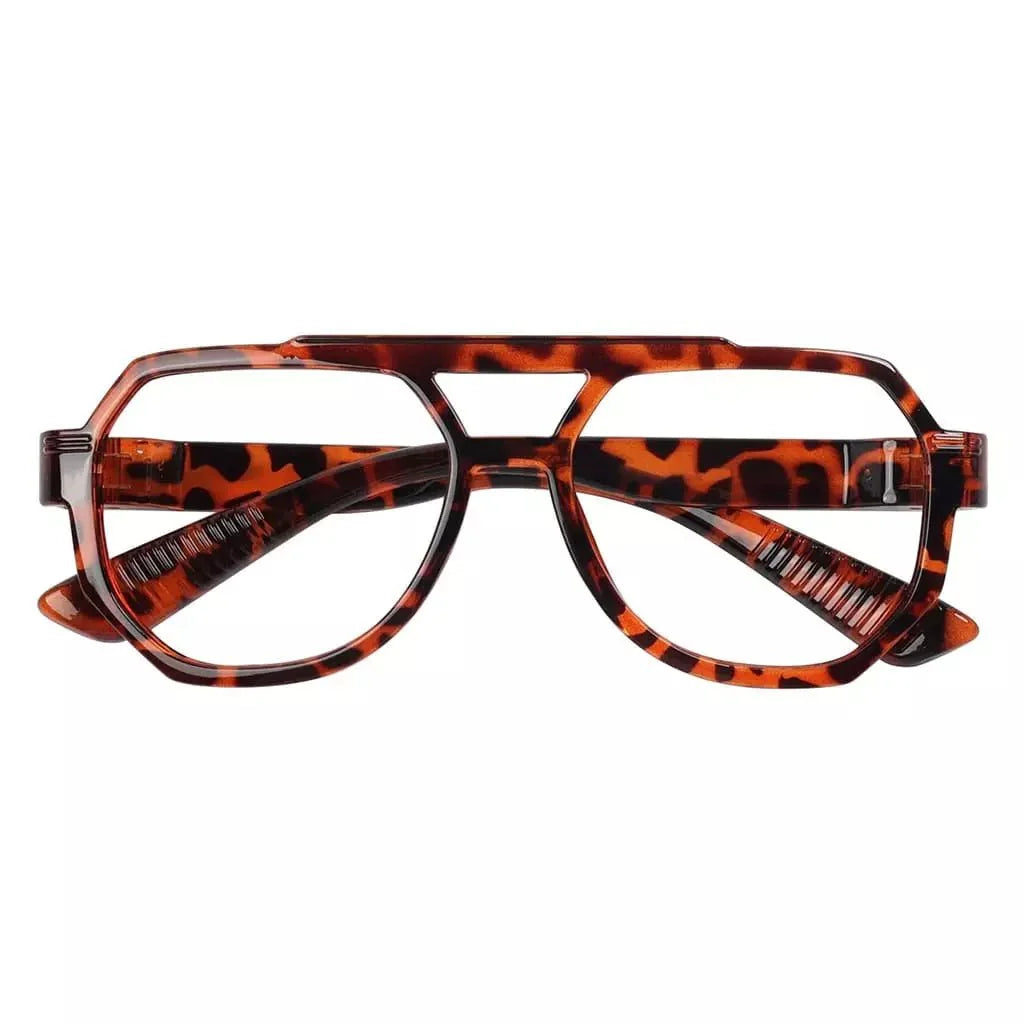 30% Blue Light Blocking Pilot Metalless Eyeglasses Glasses NR2309-B15