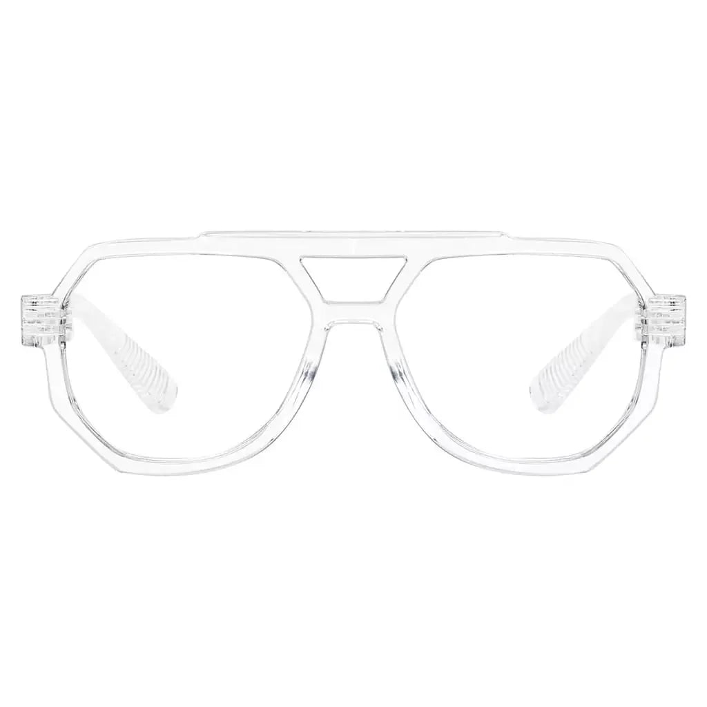 30% Blue Light Blocking Pilot Metalless Eyeglasses Glasses NR2309-B15