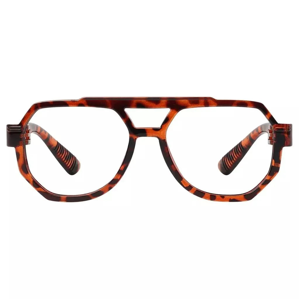 30% Blue Light Blocking Pilot Metalless Eyeglasses Glasses NR2309-B15