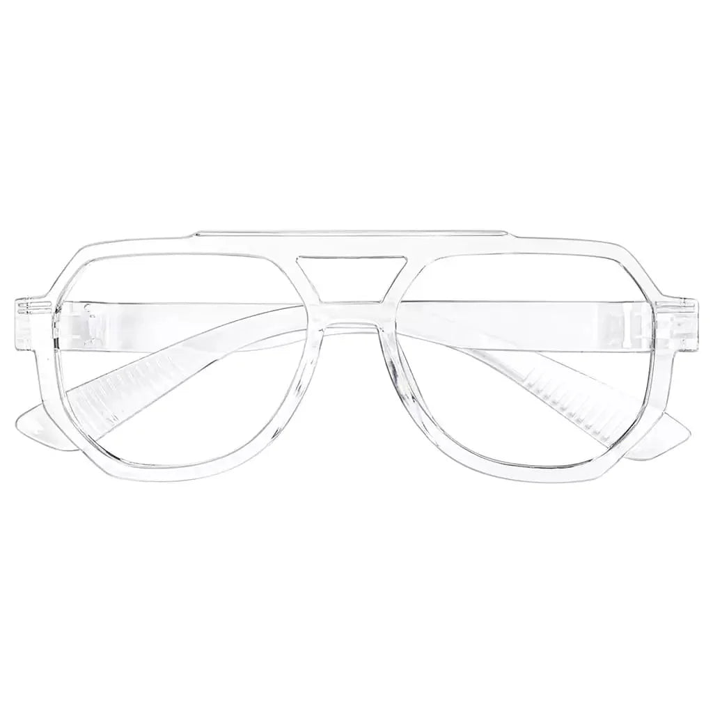30% Blue Light Blocking Pilot Metalless Eyeglasses Glasses NR2309-B15