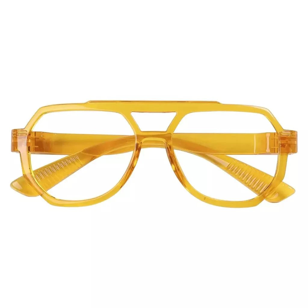 30% Blue Light Blocking Pilot Metalless Eyeglasses Glasses NR2309-B15