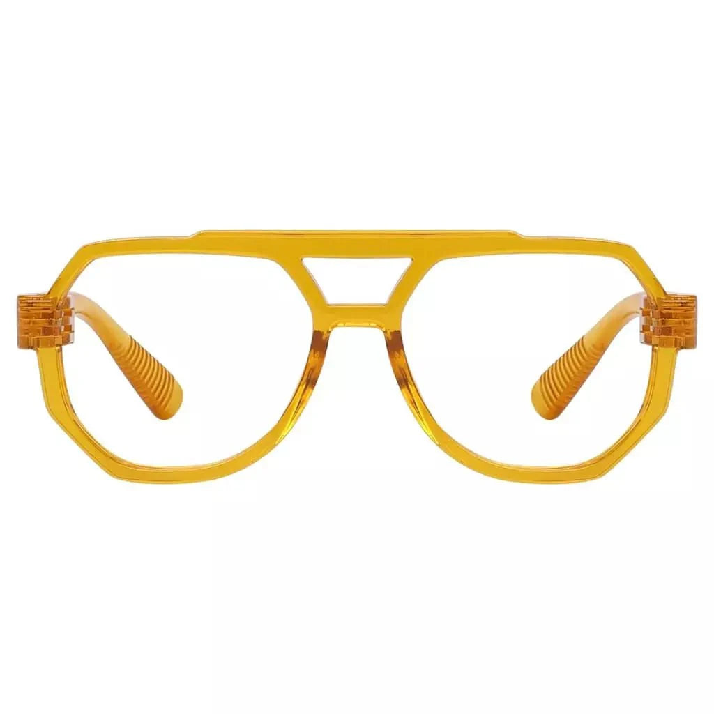 30% Blue Light Blocking Pilot Metalless Eyeglasses Glasses NR2309-B15
