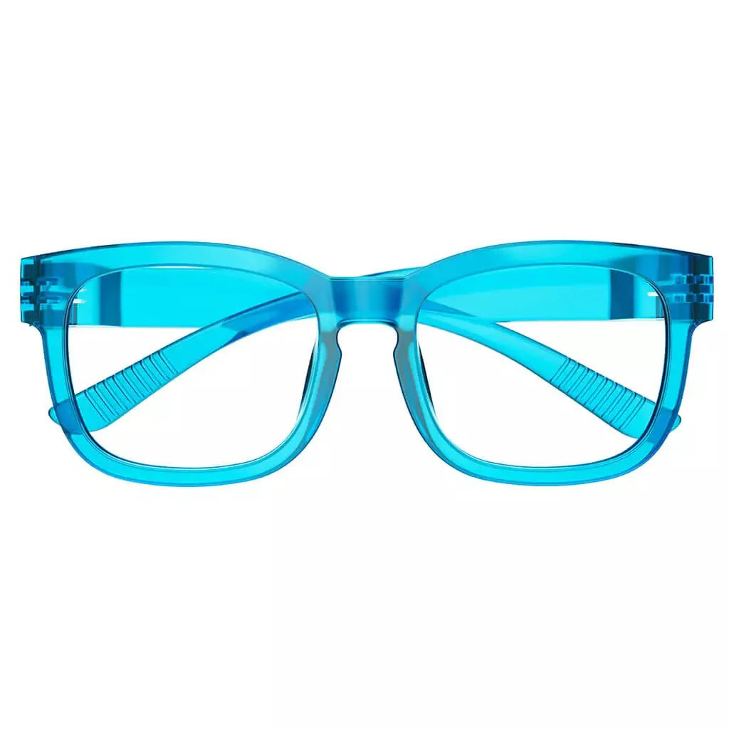 30% Blue Blocking Screwless Oversize Glasses Specs Women R033-B15