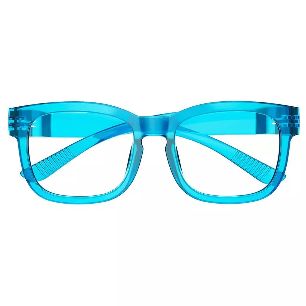 30% Blue Blocking Screwless Oversize Glasses Specs Women R033-B15