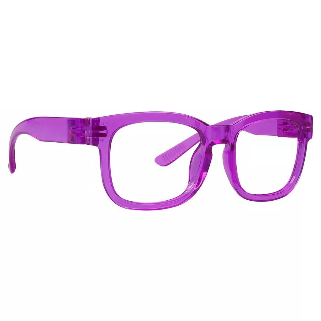 30% Blue Blocking Screwless Oversize Glasses Specs Women R033-B15
