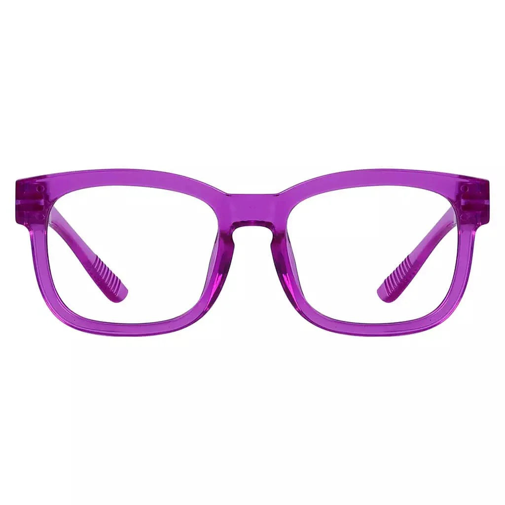 30% Blue Blocking Screwless Oversize Glasses Specs Women R033-B15