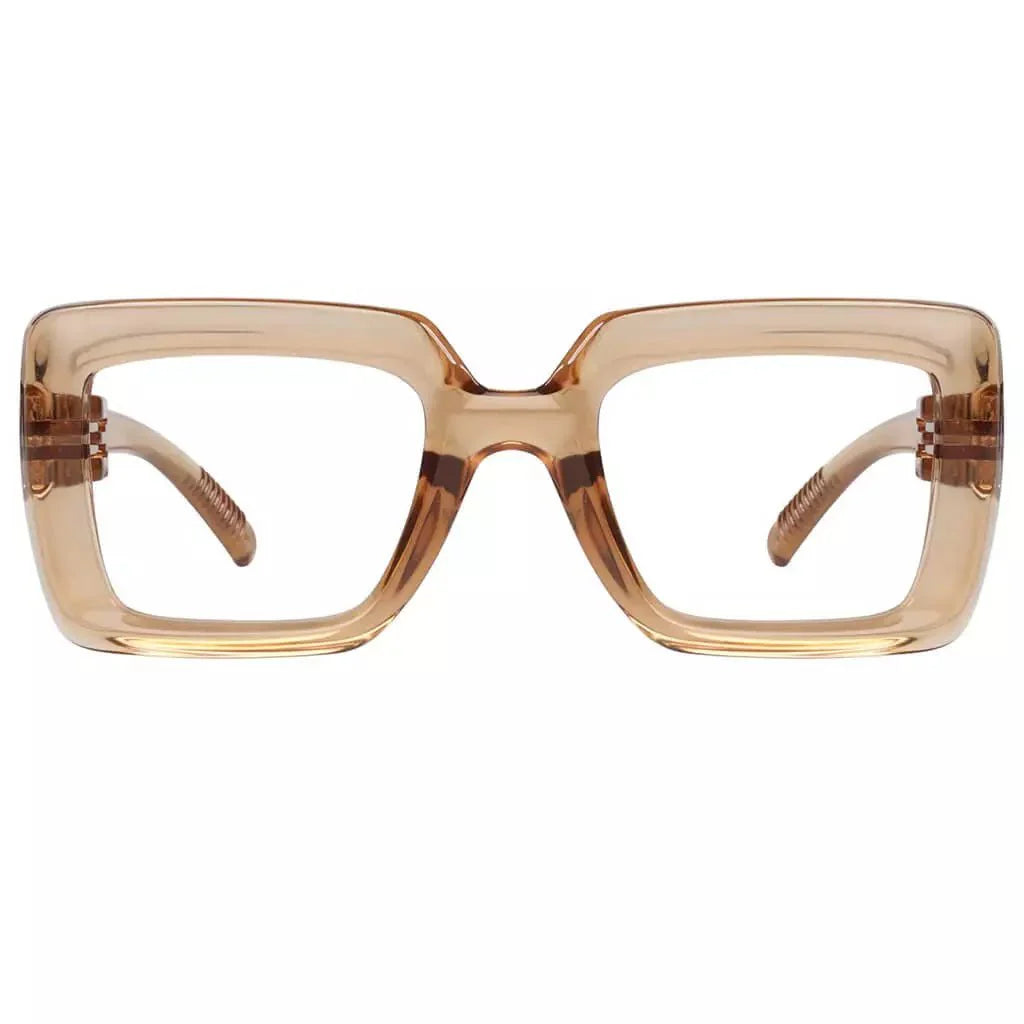 30% Blue Light Blocking Glasses Metalless Thick Spring NR2101-B15