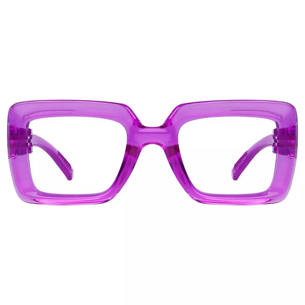 30% Blue Light Blocking Glasses Metalless Thick Spring NR2101-B15