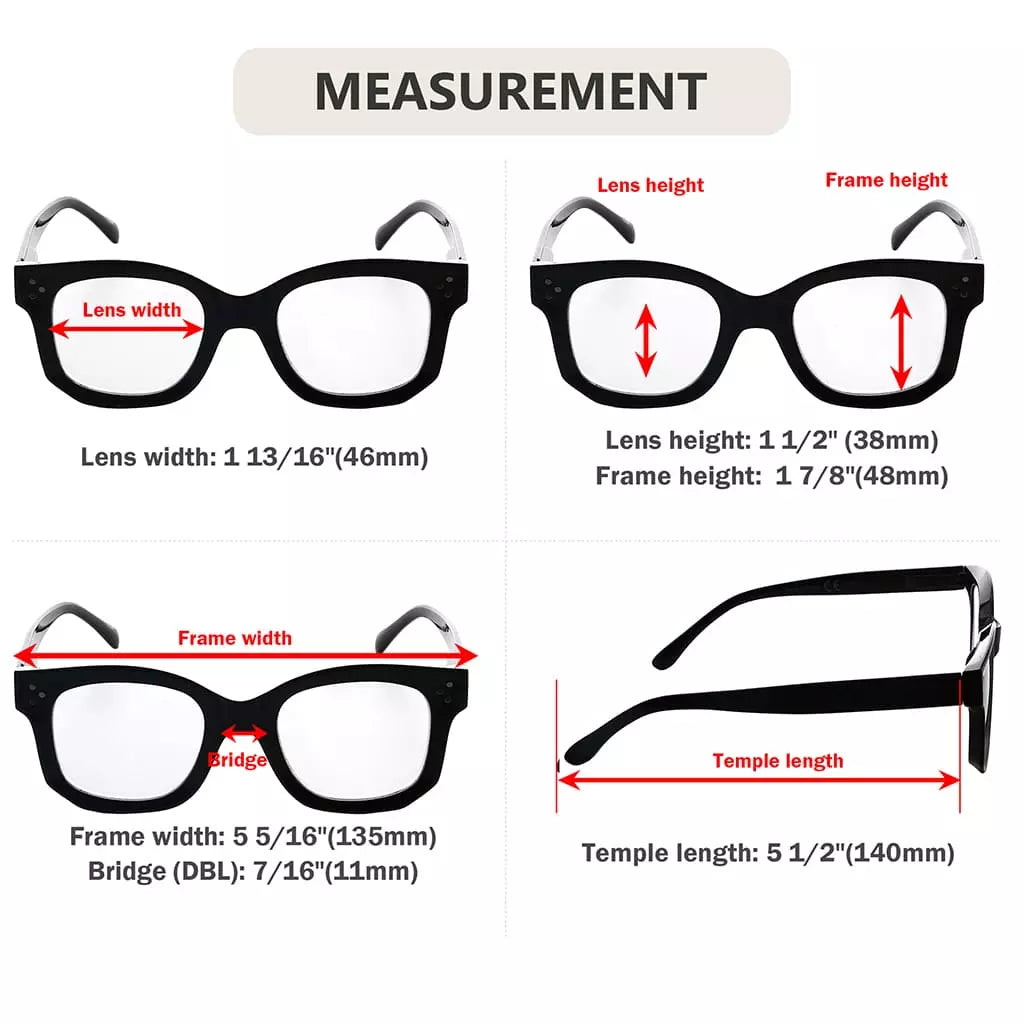 Transition Photochromic Reading Glasses For Women