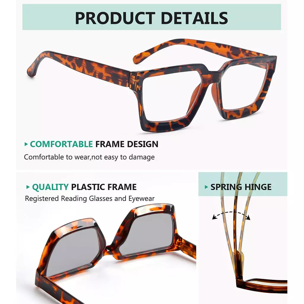 Photochromic Transition Reading Glasses For Women