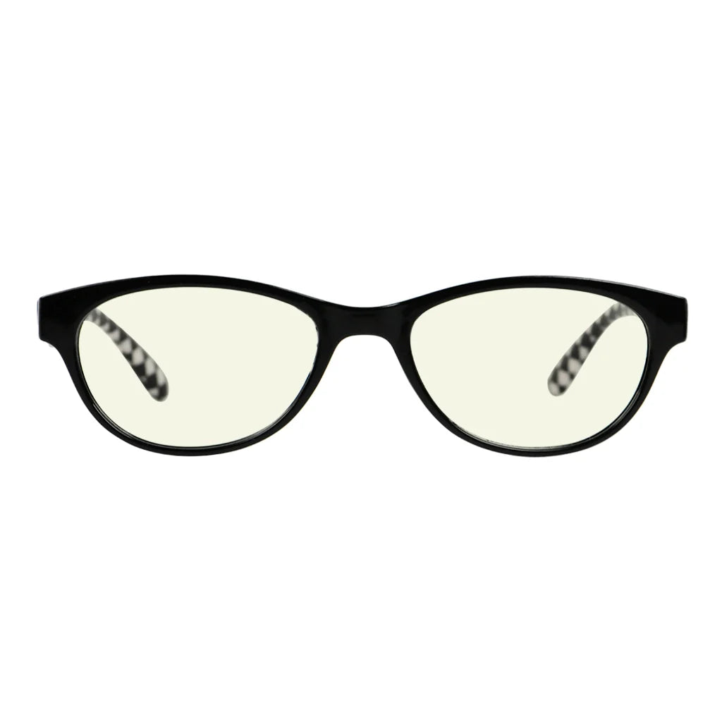 Cat Eye Patterned Blue Light Blocking Glasses Women