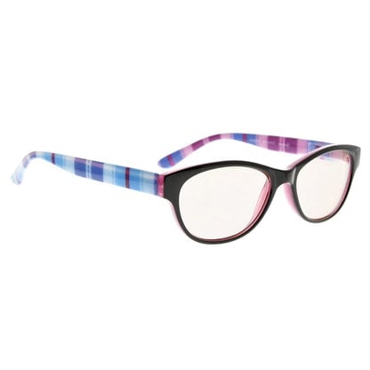 Cat Eye Patterned Blue Light Blocking Glasses Women