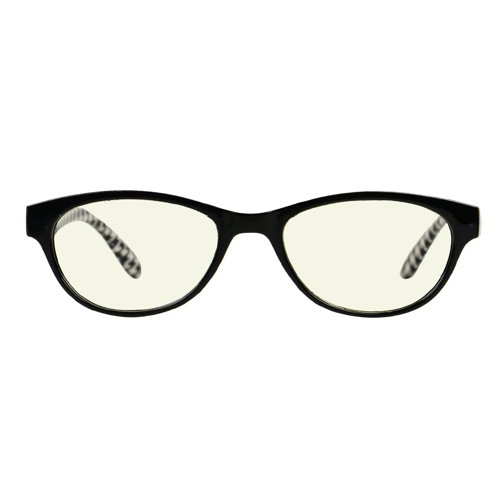 Cat Eye Patterned Blue Light Blocking Glasses Women