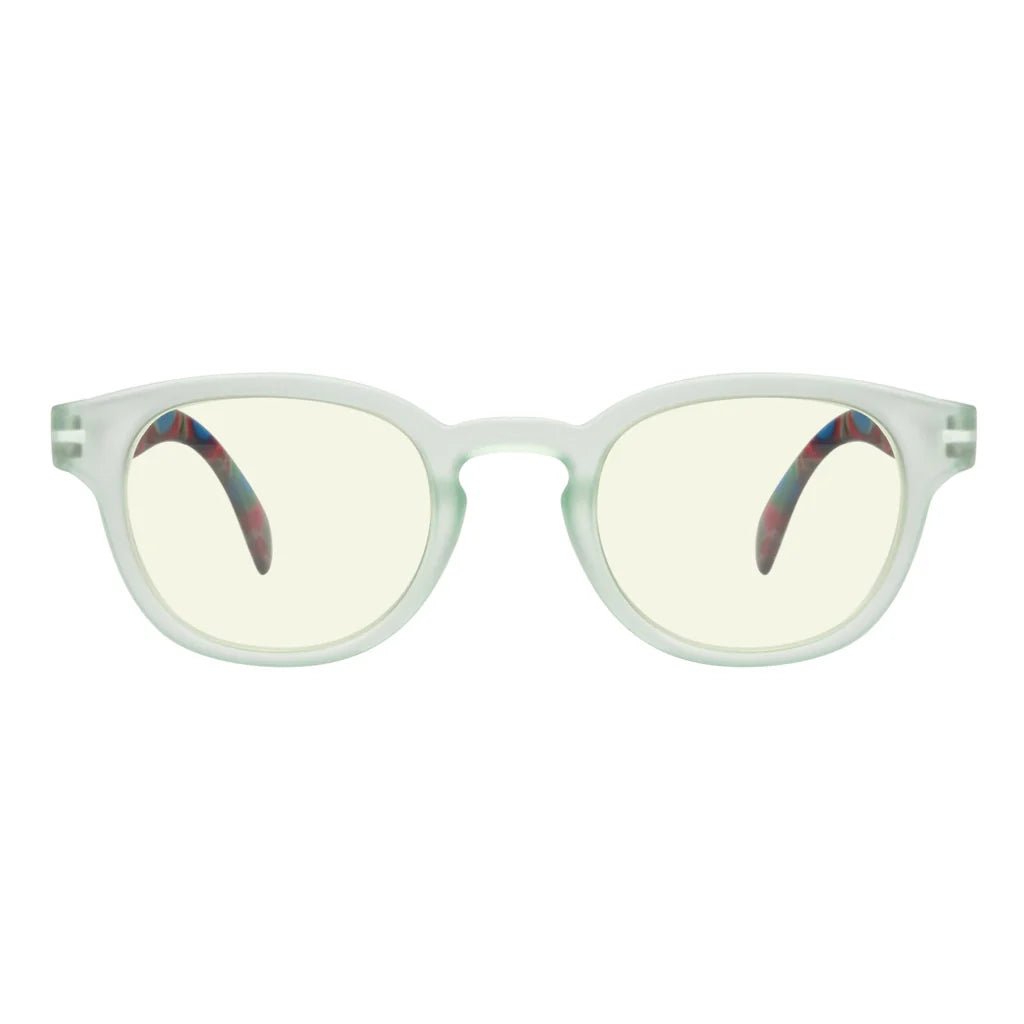 Patterned Blue Light Blocking Glasses Women
