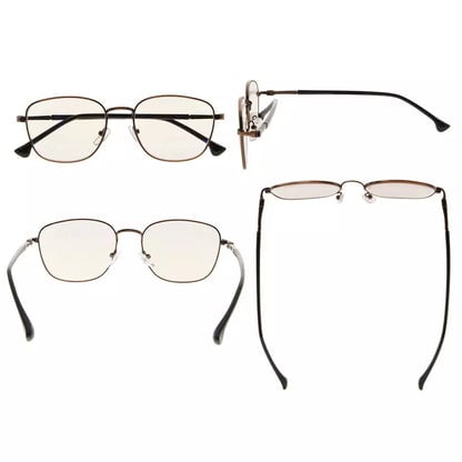 Wire rim Blue Light Blocking Glasses for Women