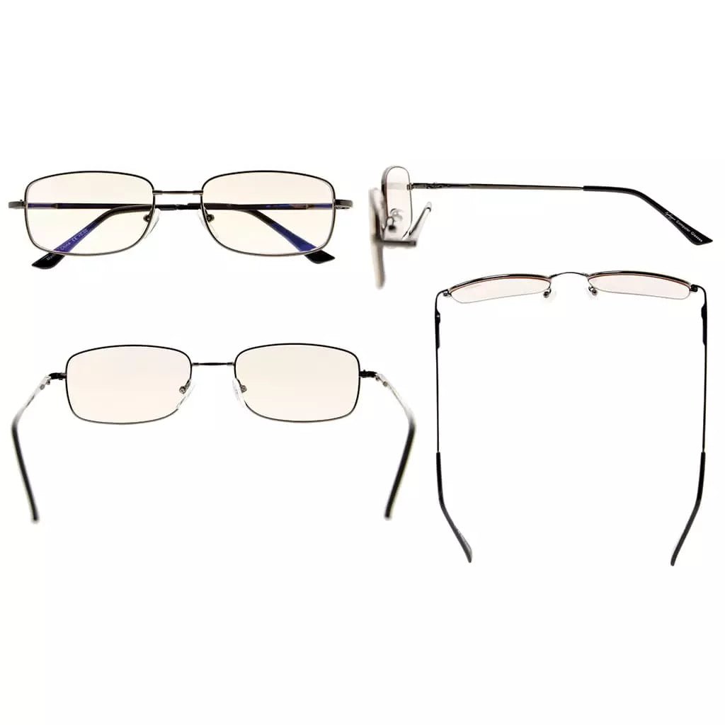 Wirerim Blue Light Blocking Reading Glasses Women Men