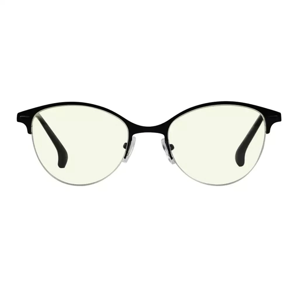 Half-Rim Cat-Eye Blue Light Blocking Reading Glasses for Women